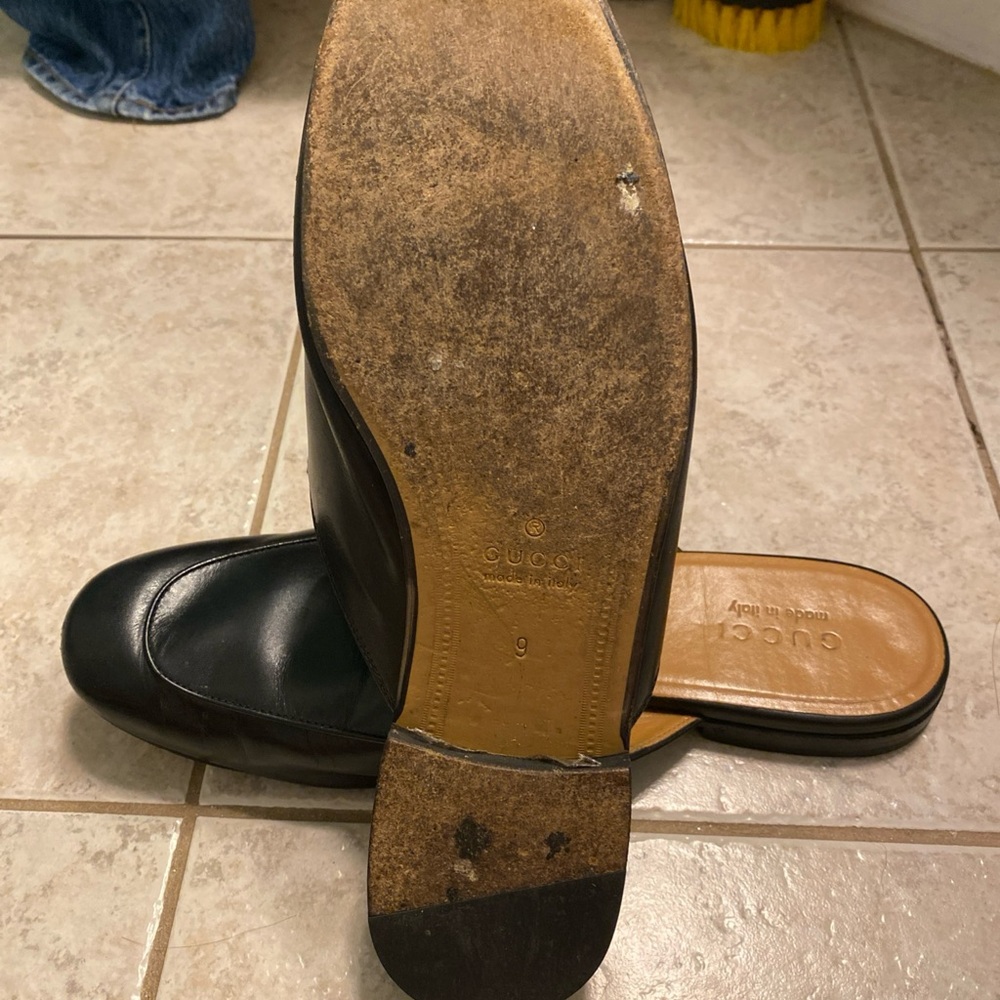 Gucci Princetown Horsebit Black Mule